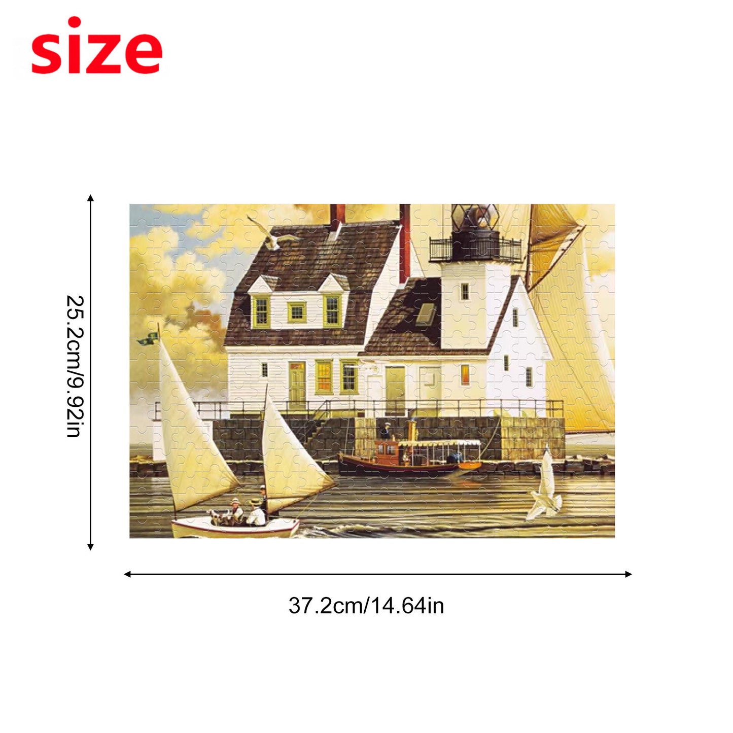 Larcele 300 Pieces Jigsaw Puzzle YZPT-02(6505)