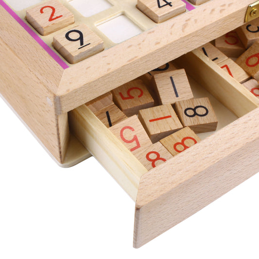 Andux Sudoku Board Box Toy SD-07(Pink)