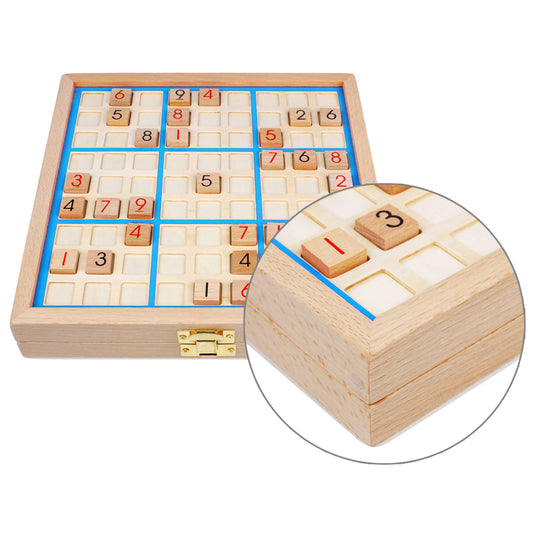 Andux Sudoku Board Box 3-in-1 Toy SD-03 (Blue)