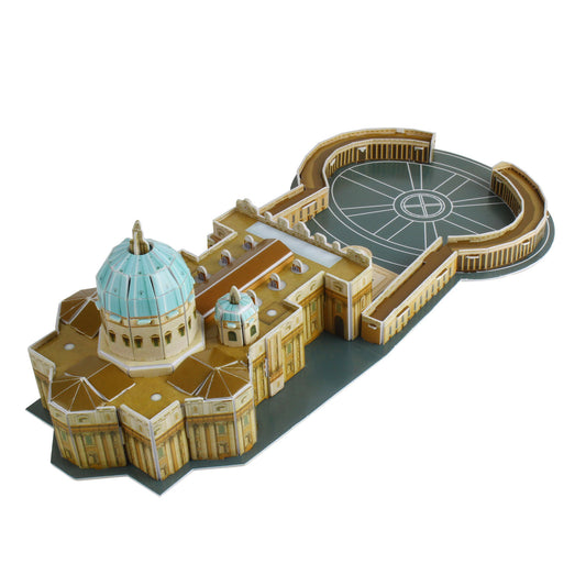 Andux 3D Puzzle Jigsaw Building Kits(St. Peter¡¯s Basilica 44 Pcs) LTPT-02