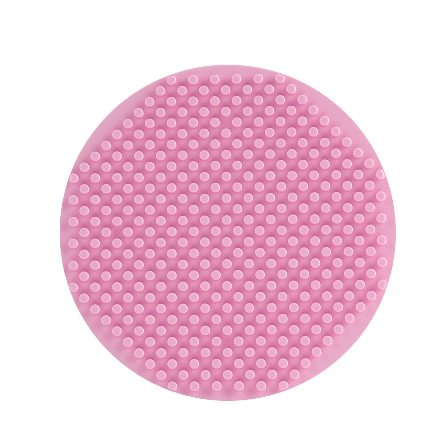 Larcele 10 Pieces Mini Building Blocks Base Plates JMDB-02 (Round,Pink)
