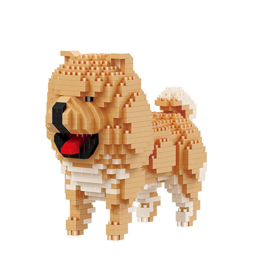 Larcele Micro Building Blocks Animal Set,768 Pieces KLJM-05(Chow)