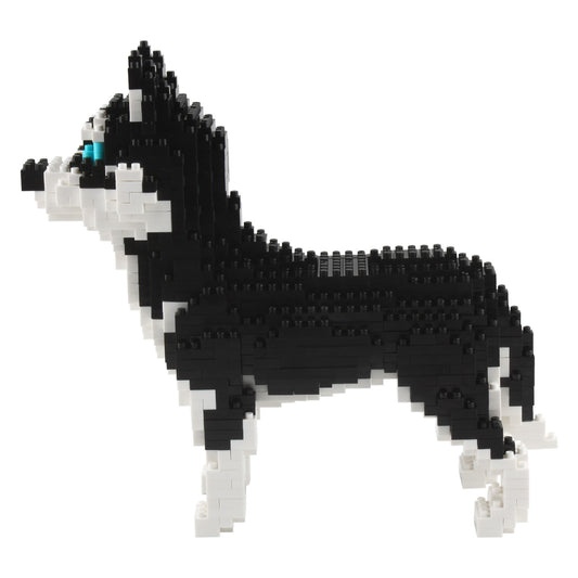 Larcele Micro Dog Building Toy Bricks, 950 Pieces KLJM-02 (Husky)