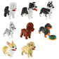 Larcele Micro Dog Building Toy Bricks,950 Pieces KLJM-02 (Welsh Corgi)