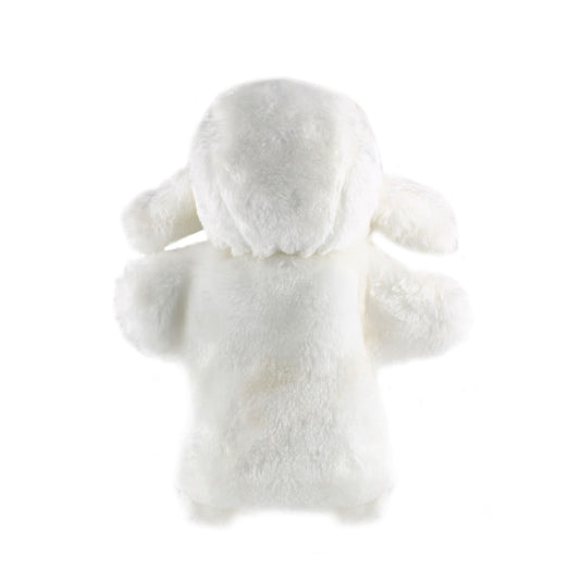 Andux Hand Puppet Soft Stuffed Animal Toy (SO-26 Sheep-White)