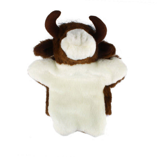 Andux Hand Puppet Soft Stuffed Animal Toy (SO-36 Bull)