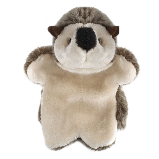 Andux Hand Puppet Soft Stuffed Animal Toy (SO-37 Hedgehog)