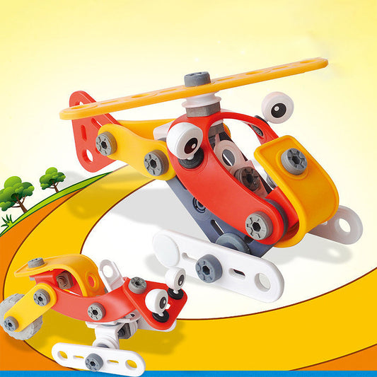 NOOLY STEM Toys for Kids, 2 IN 1 Building Toys Kit J-7724